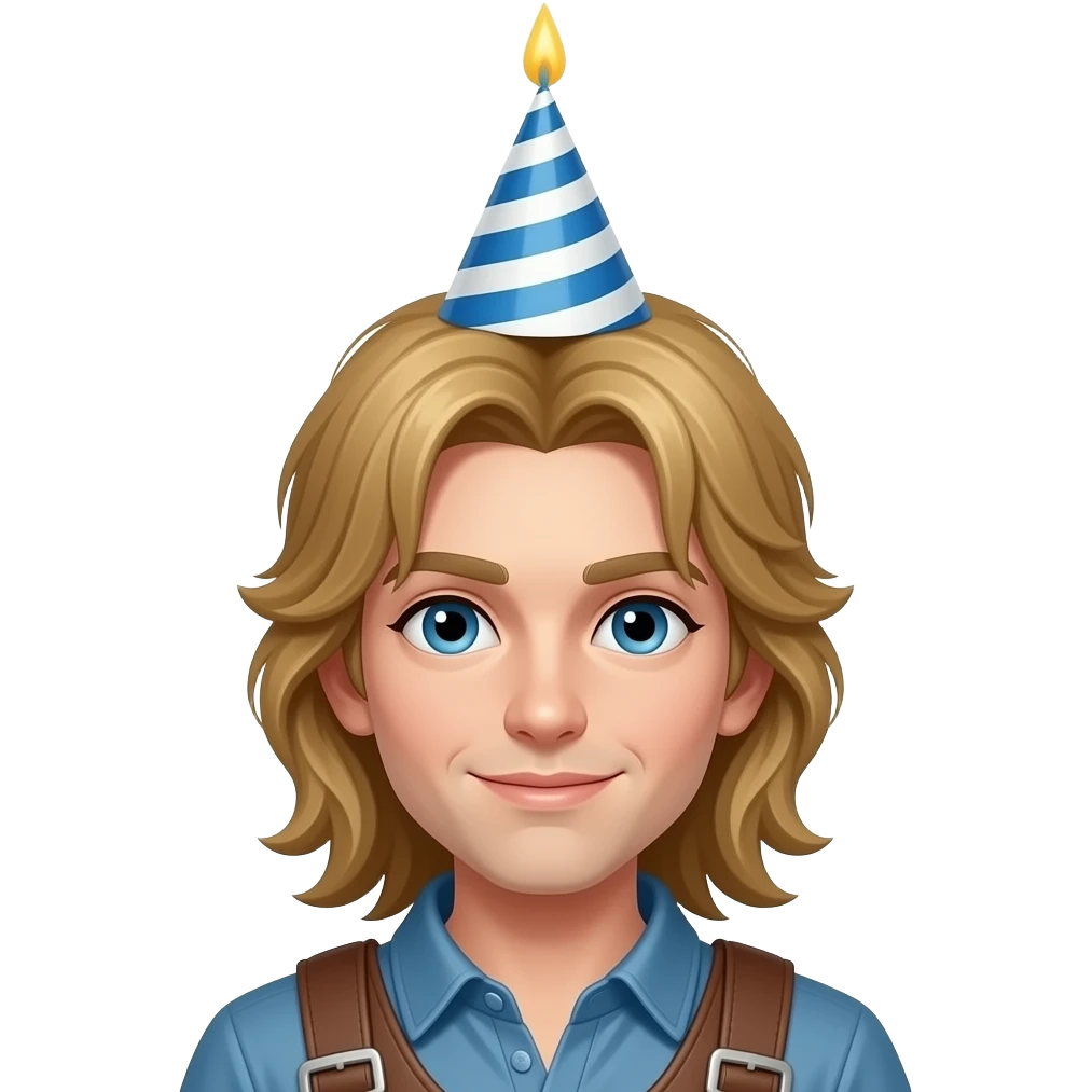 frpg woth birthday hat emoji