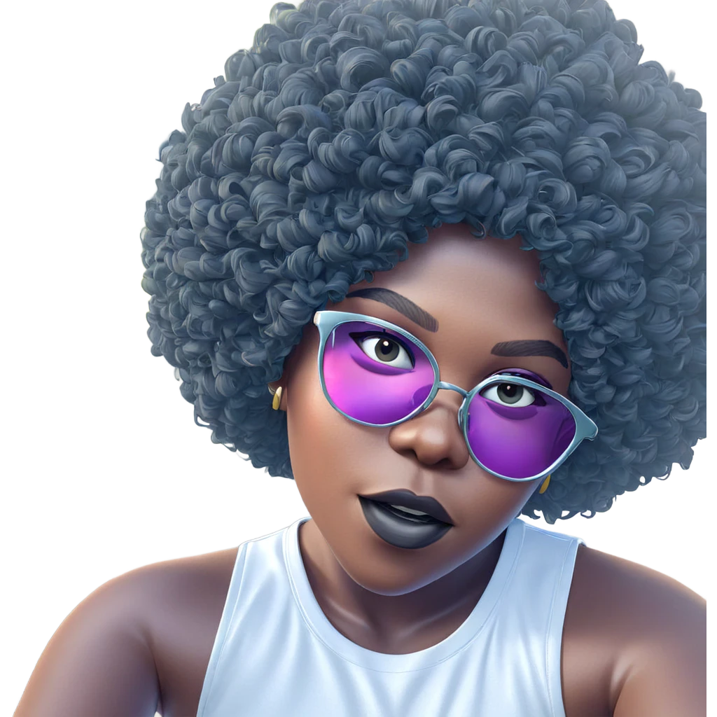 beautiful girl with sunglasses emoji