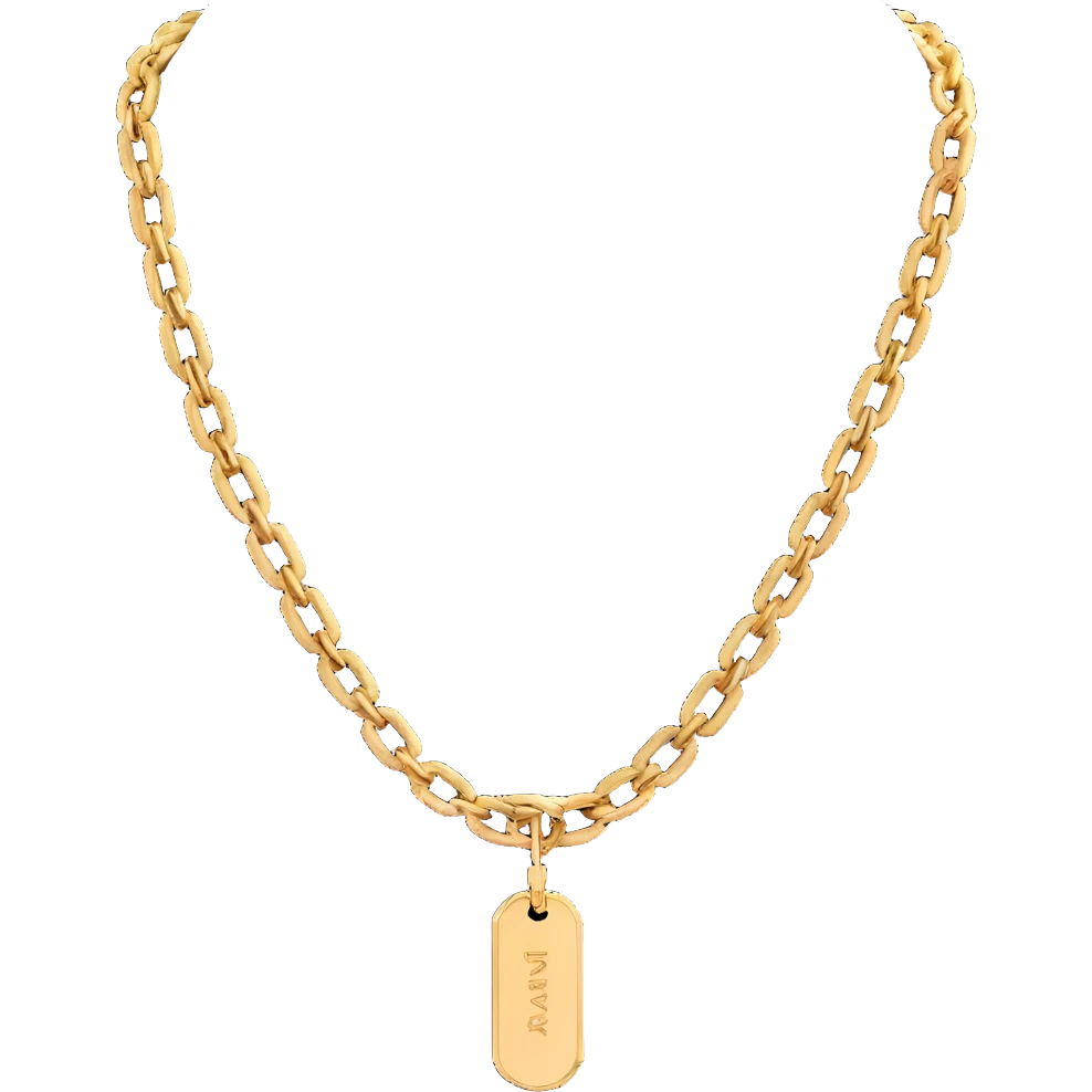 Luxury Prada chain necklace emoji
