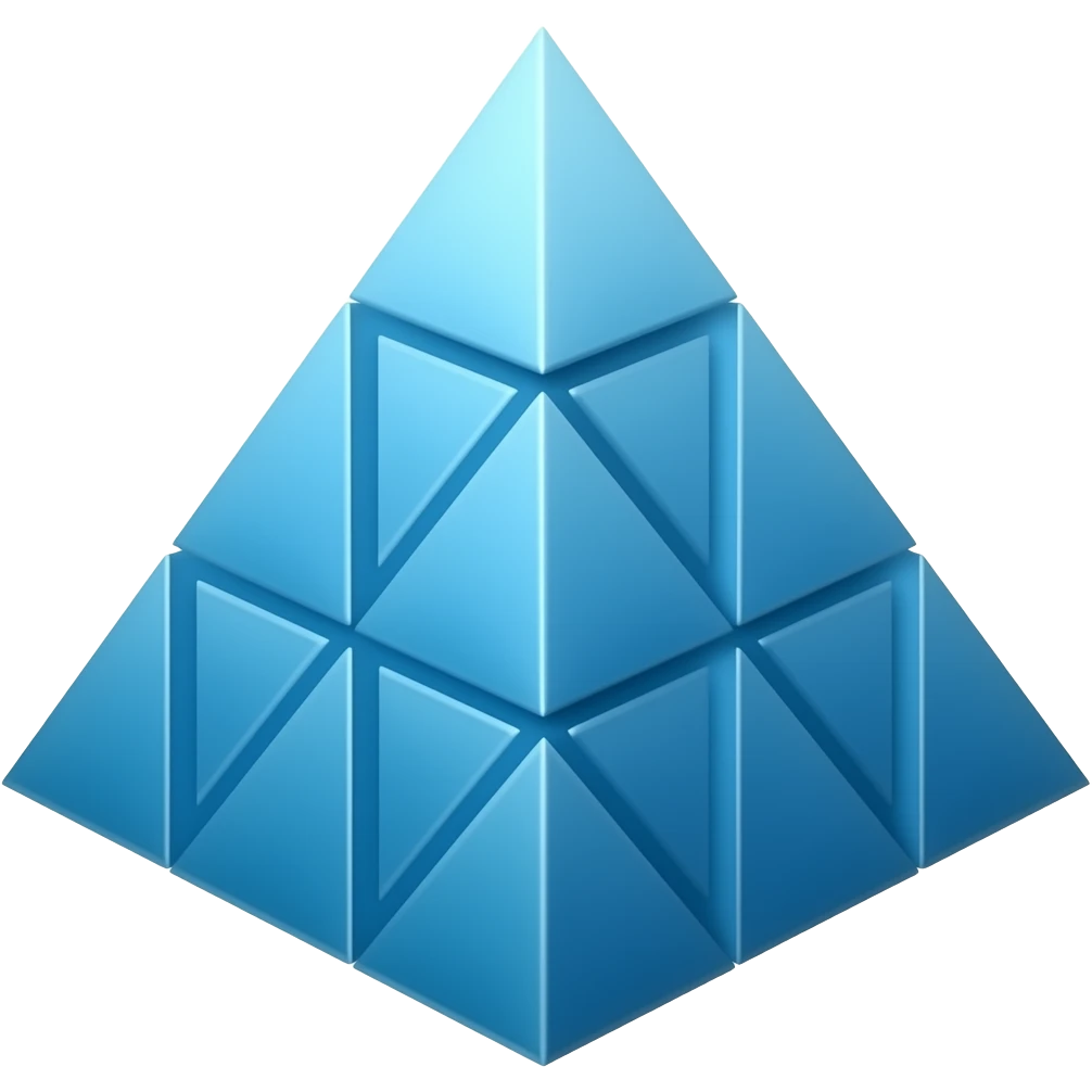 Blue Pyramid emoji