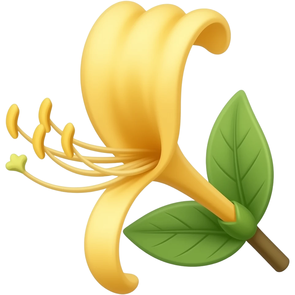 Honeysuckle emoji