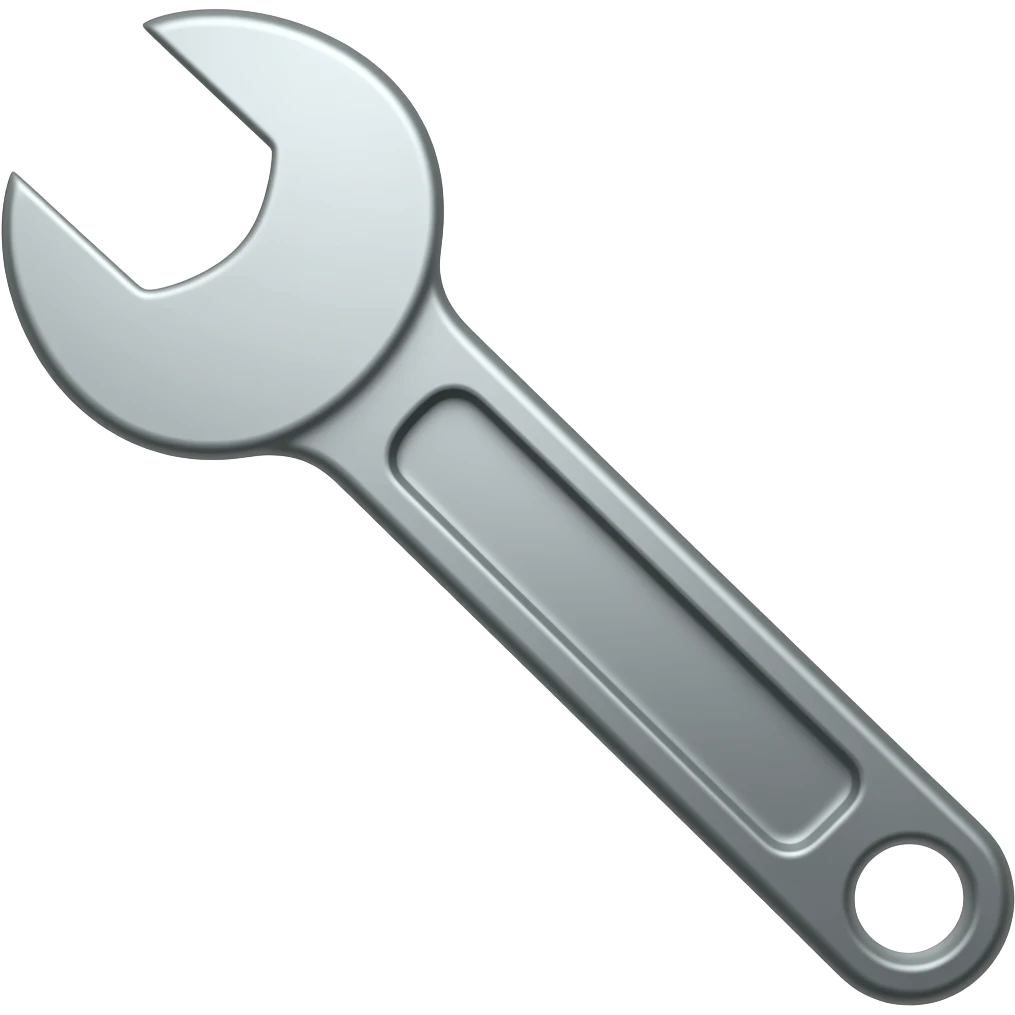 wrench emoji