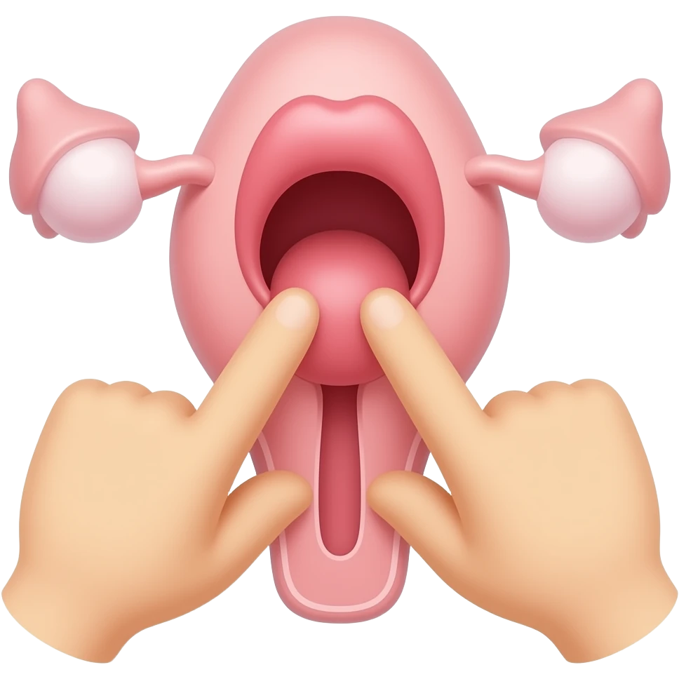 fingering clitoris vagina emoji