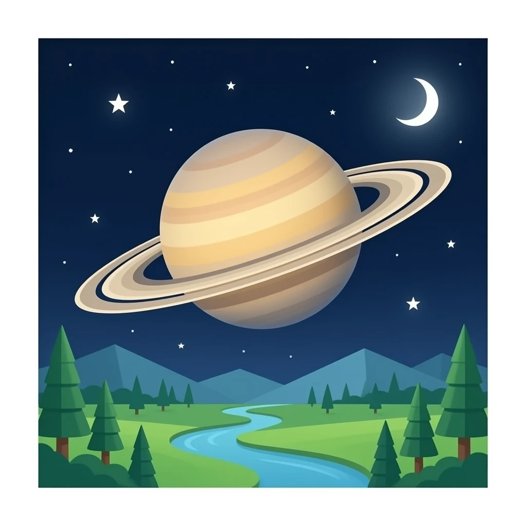 Saturn emoji
