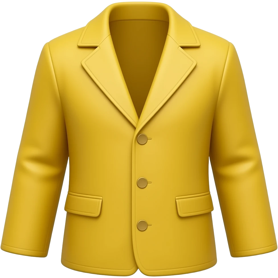 yellow coat emoji