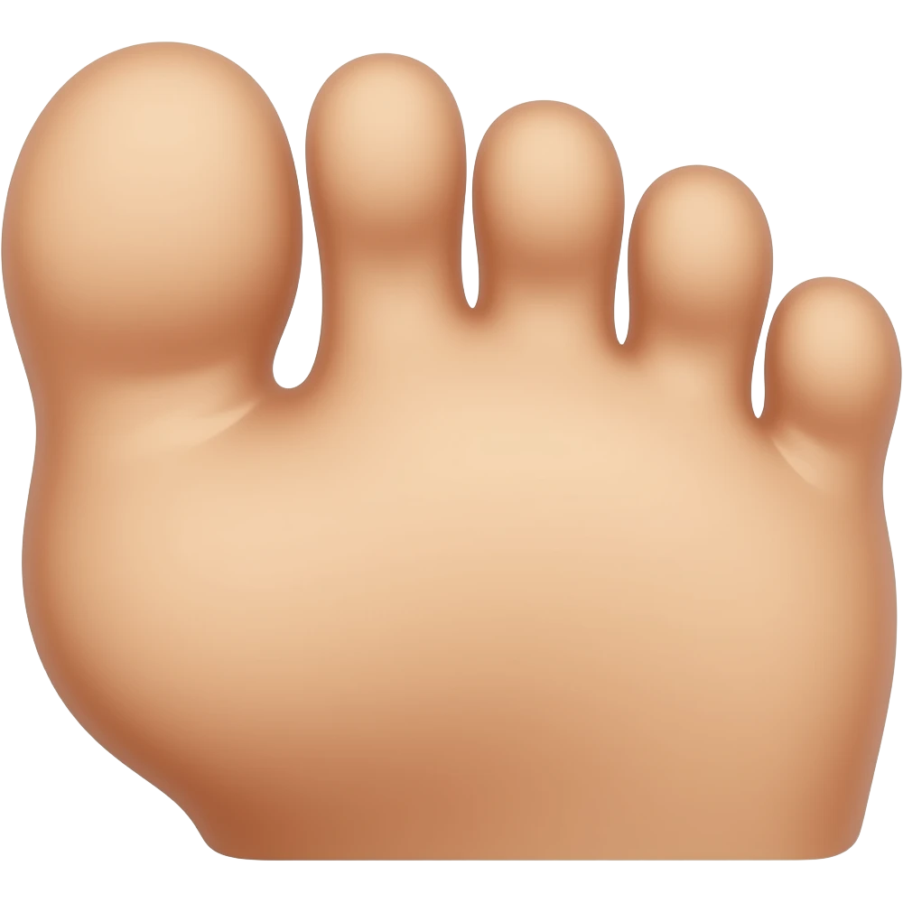 ugly toes emoji