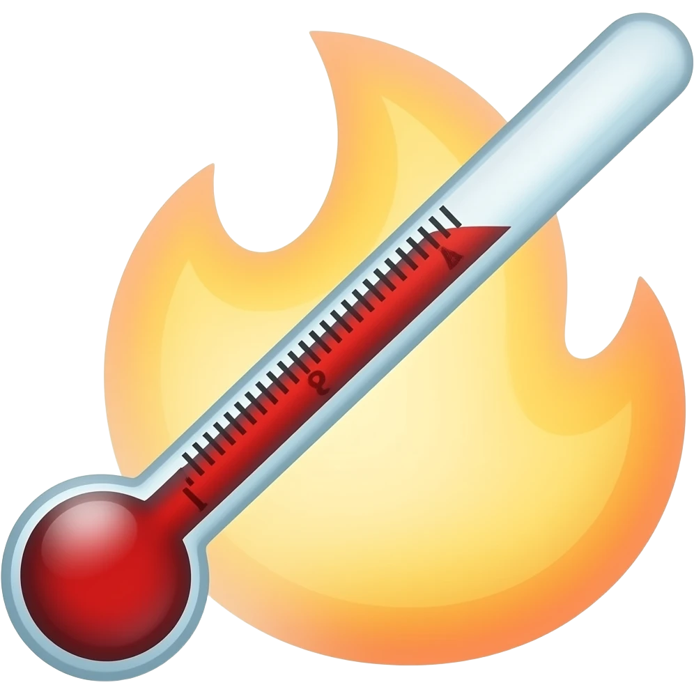 hot temperature emoji