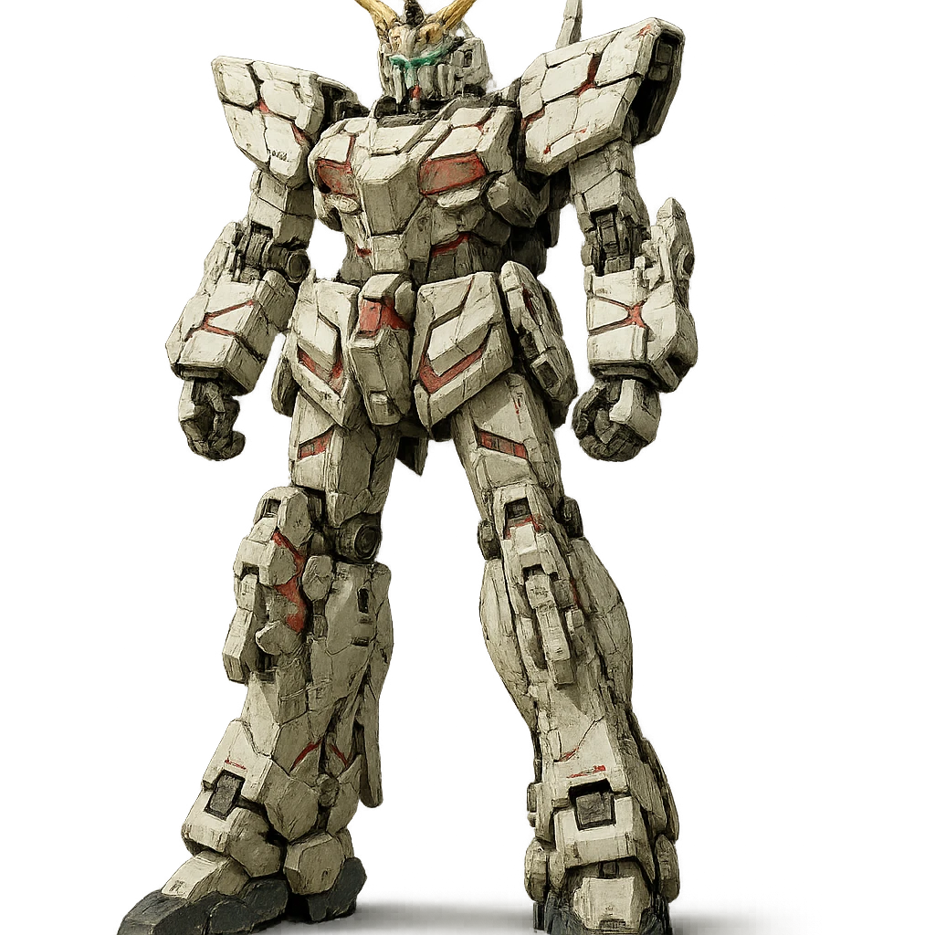 Full-height Gundam RX-0 Unicorn emoji