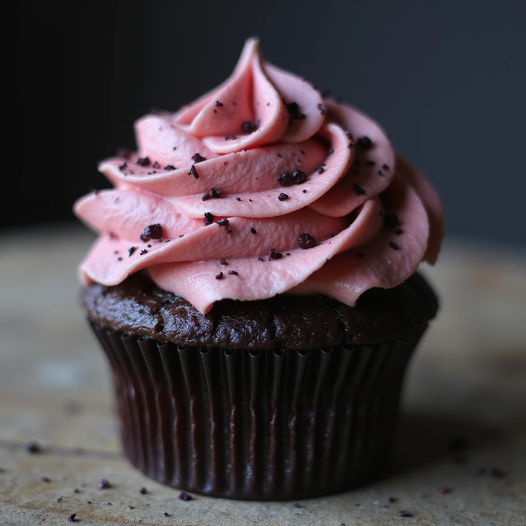 gothic cupcake emoji