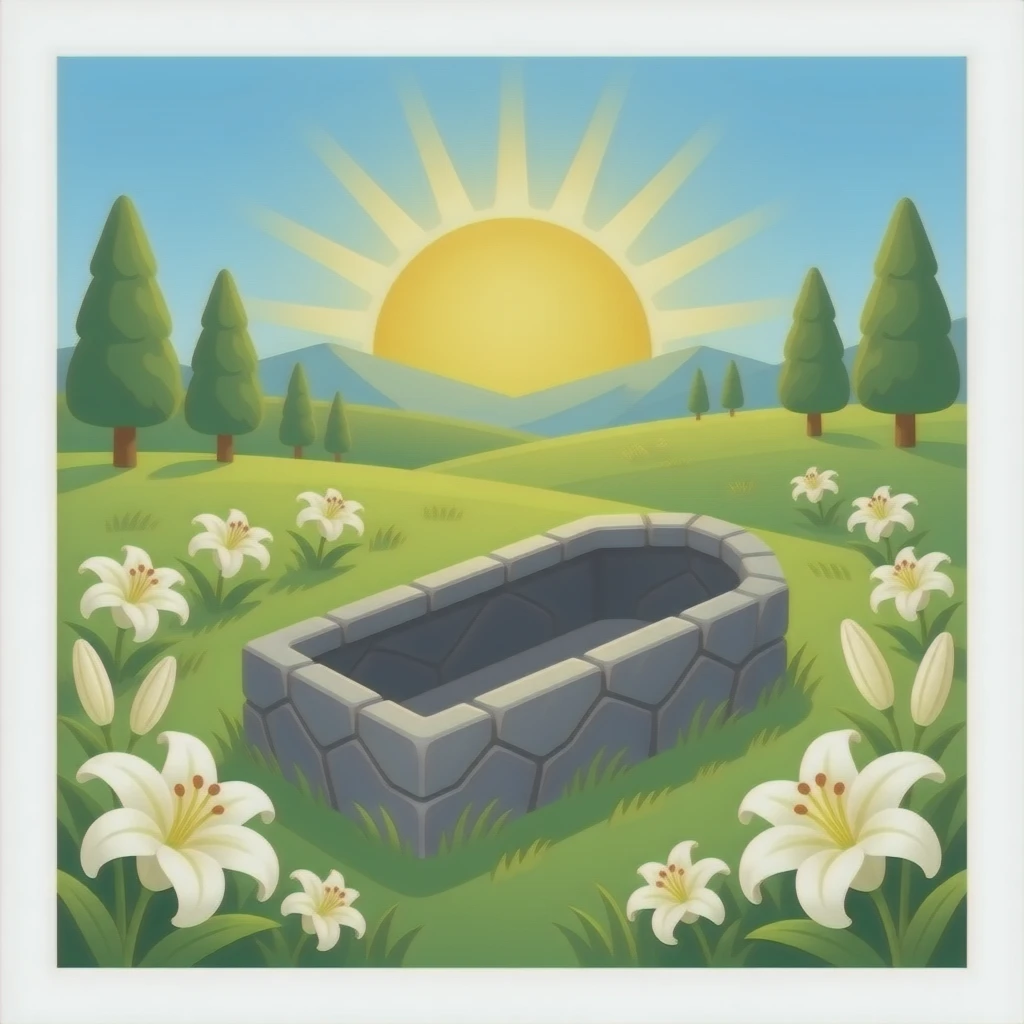 easter empty tomb emoji