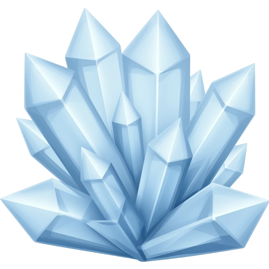 ice crystal emoji