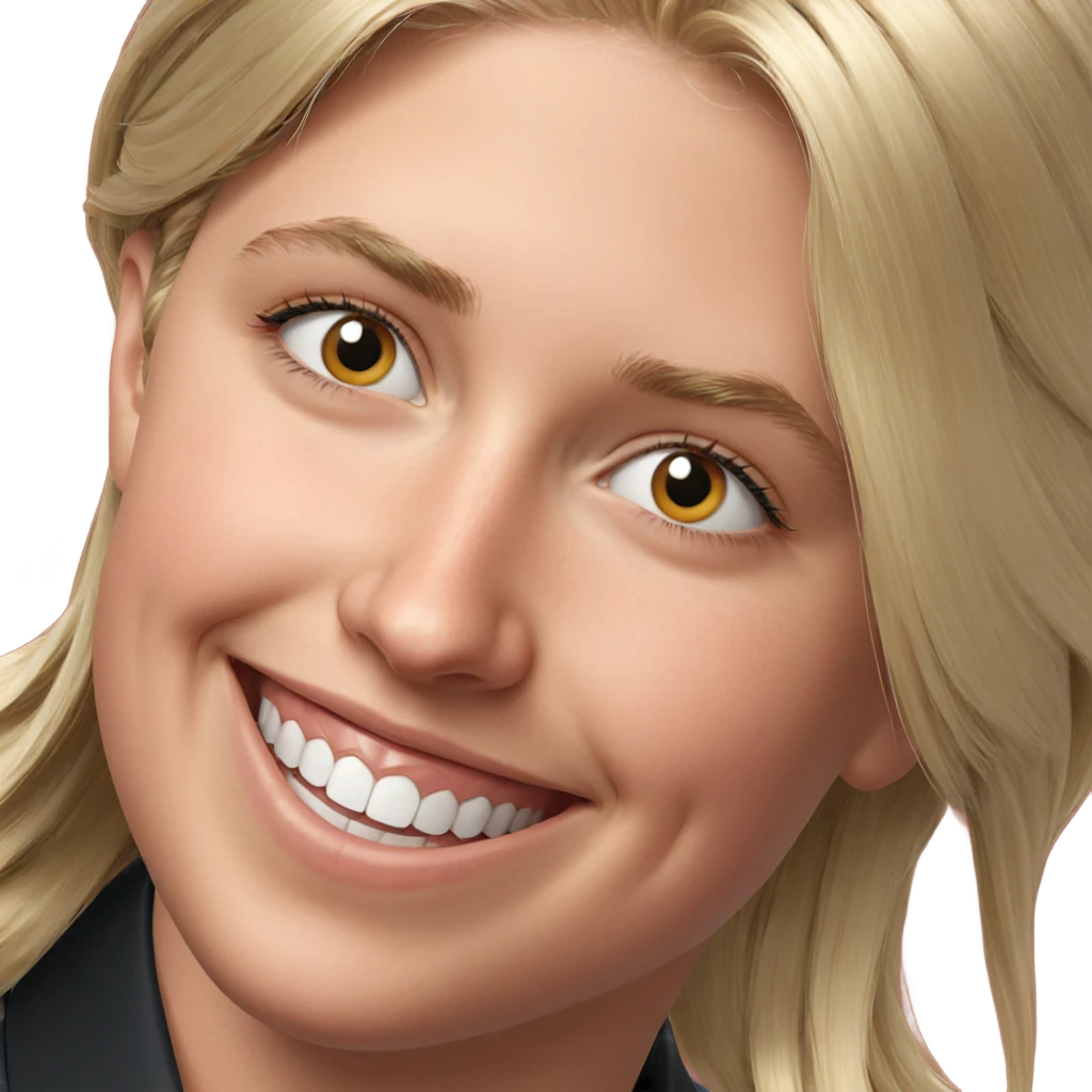 smiling blonde boy portrait emoji