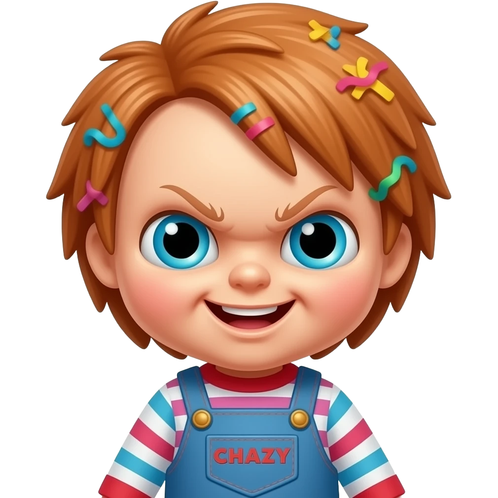 Un emojin de chuky emoji