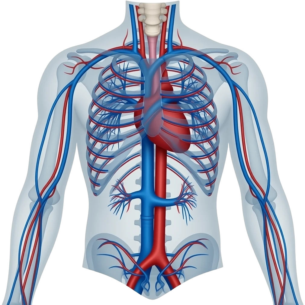 Cuerpo completo, sistema circulatorio emoji