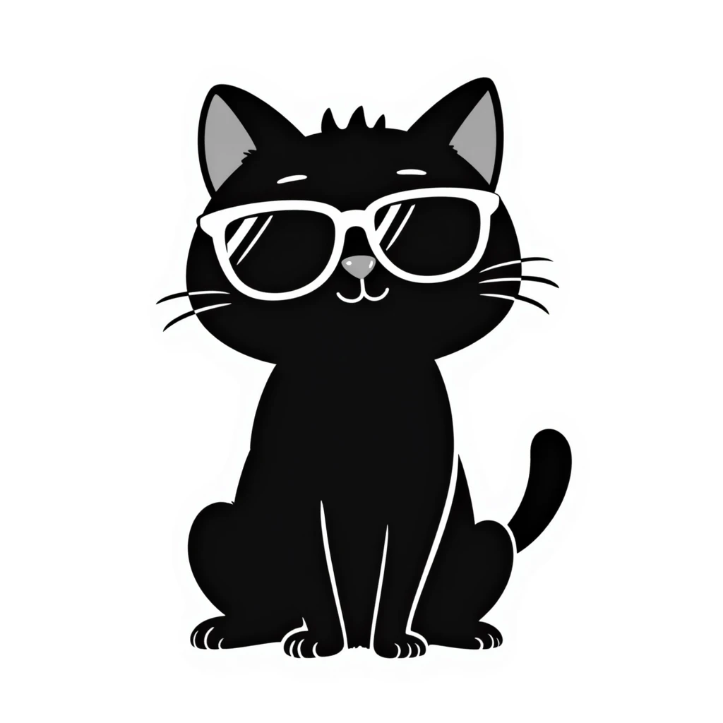 cat wearing sunglasses emoji