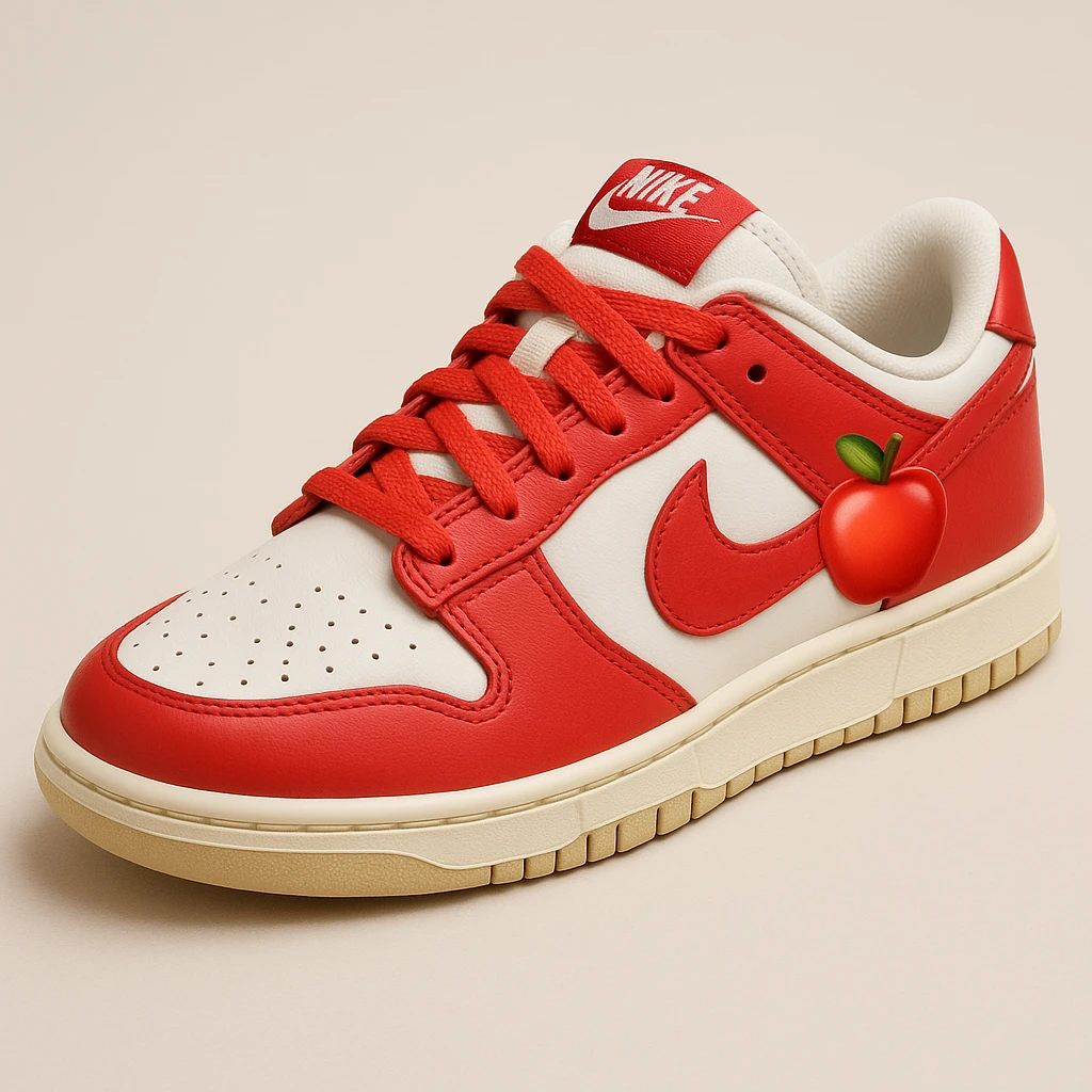 Сгенерируй мне кроссовки Nike стиле эпл емодзи emoji