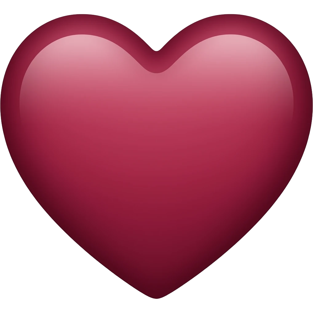 Maroon small size emoji emoji