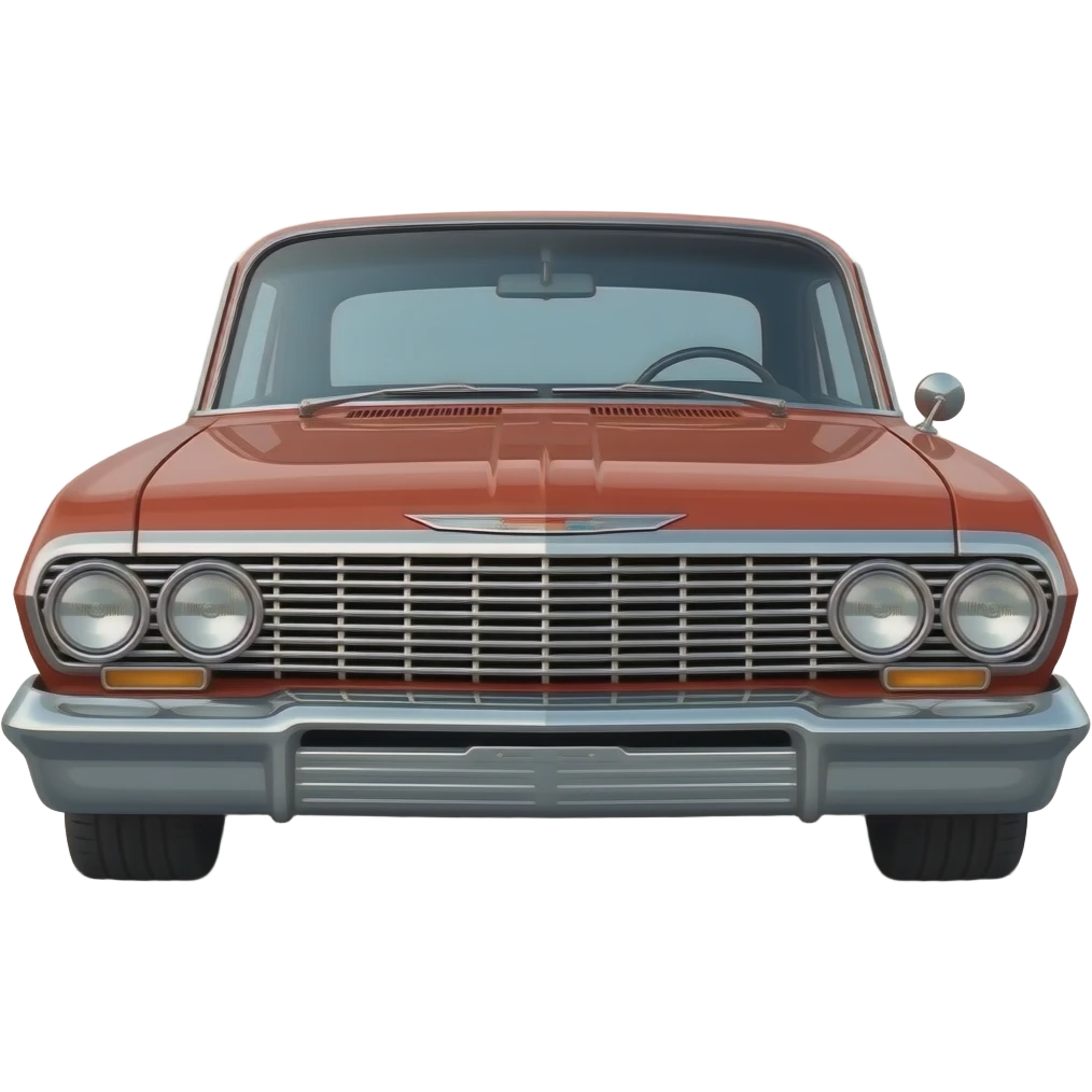 A 1964 Chevy Impala Lowrider emoji