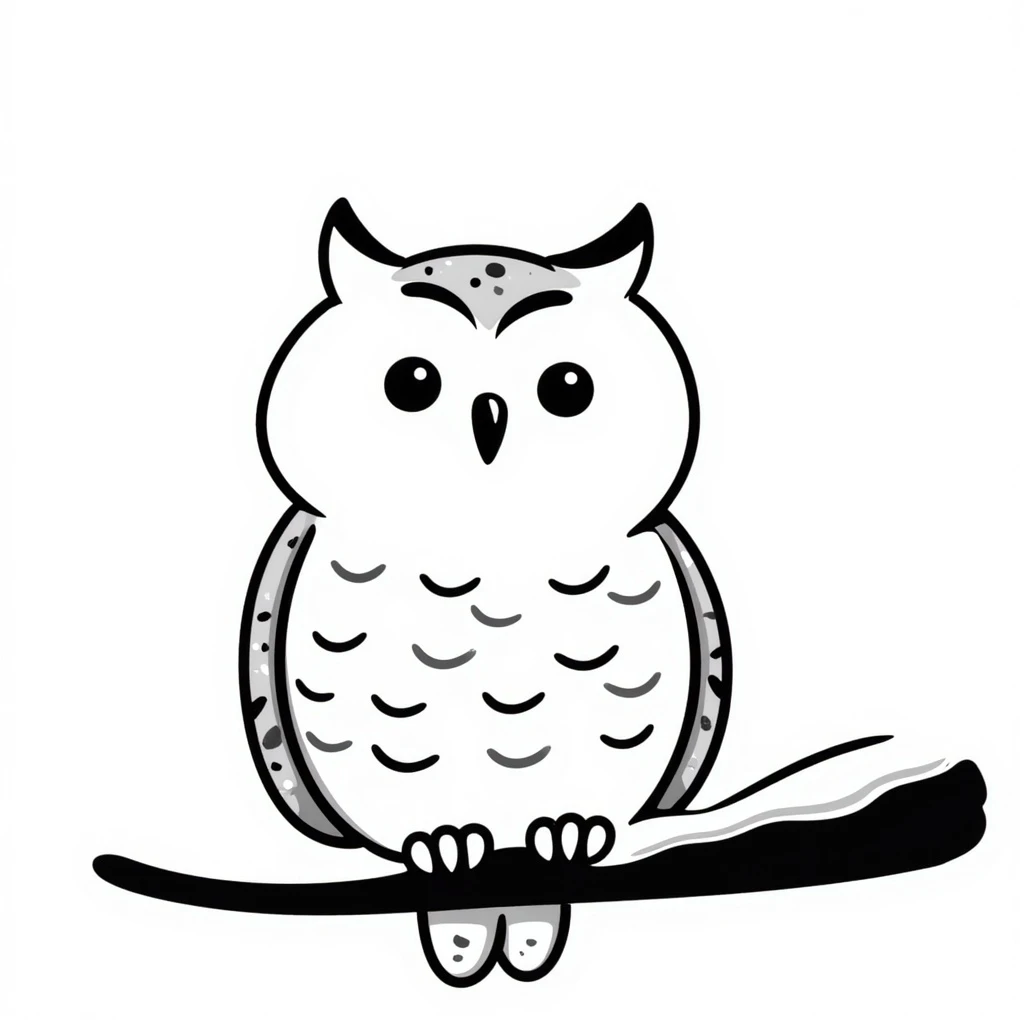 Snowy owl emoji