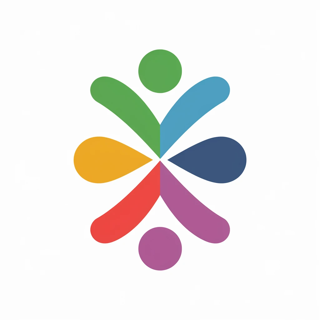 make a colorful logo of "Ideogram" emoji