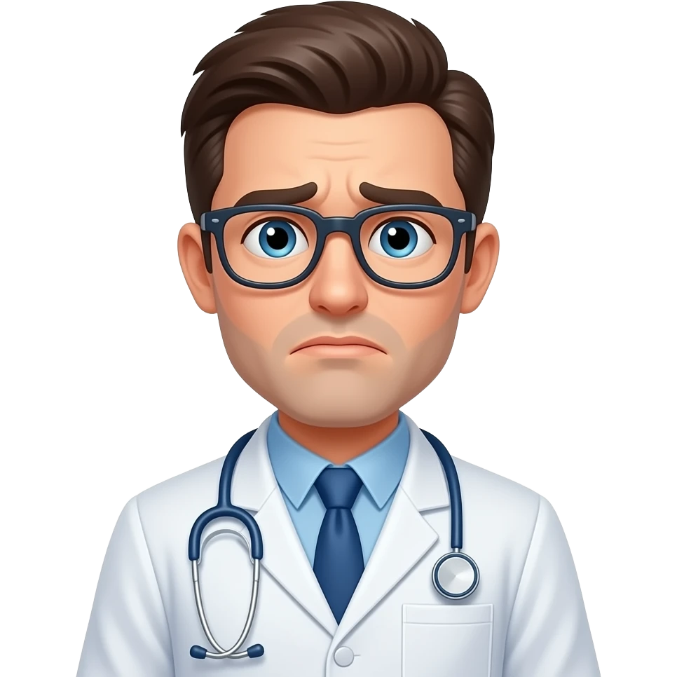 doctor nervous emoji