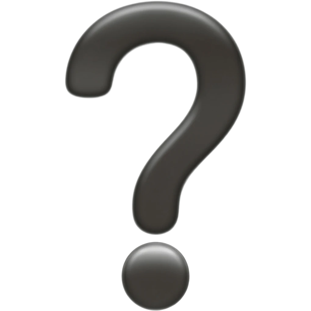 signo interrogación emoji