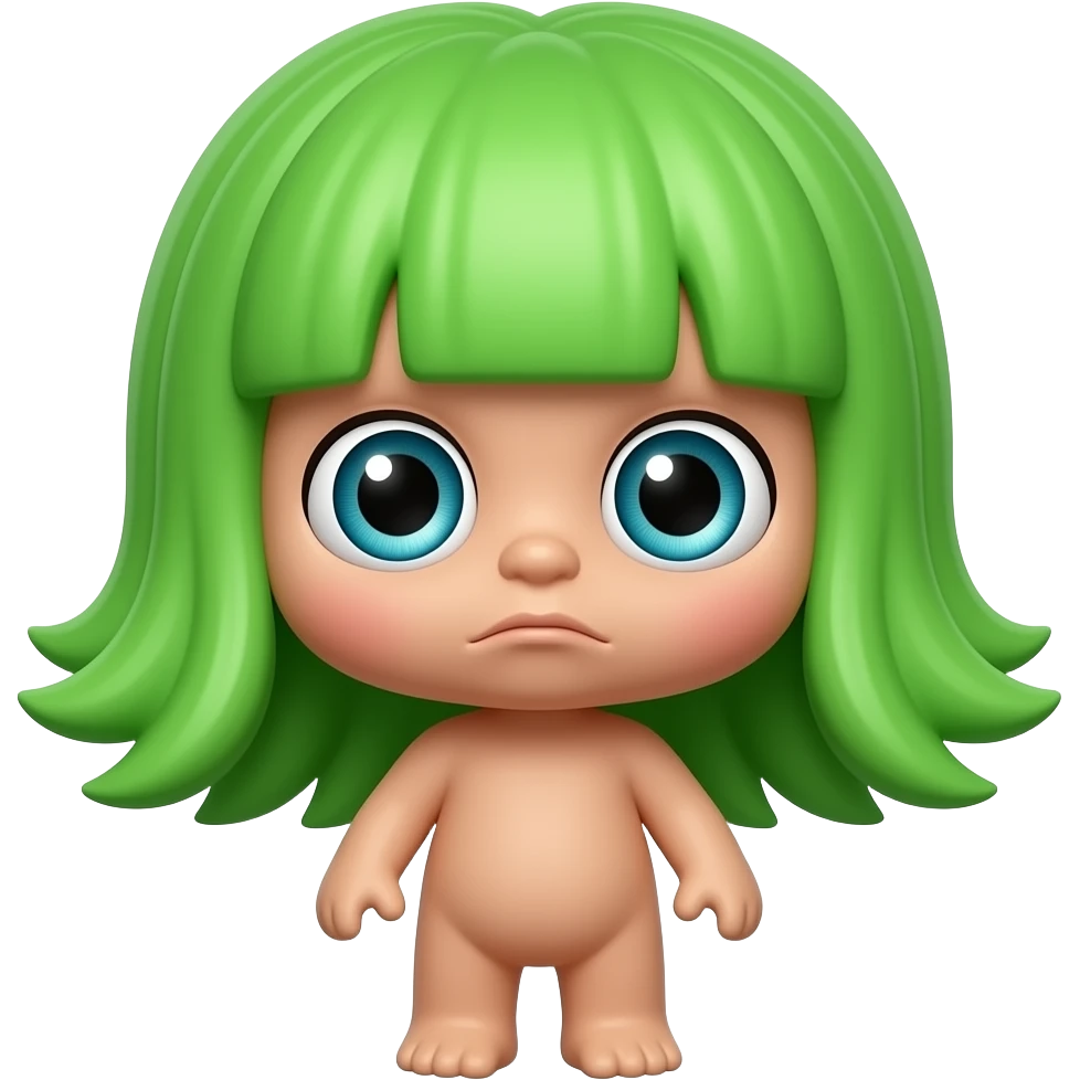 80s  troll doll emoji