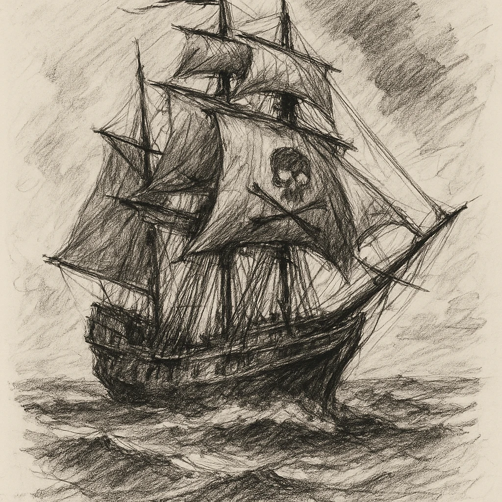 pirate ship emoji