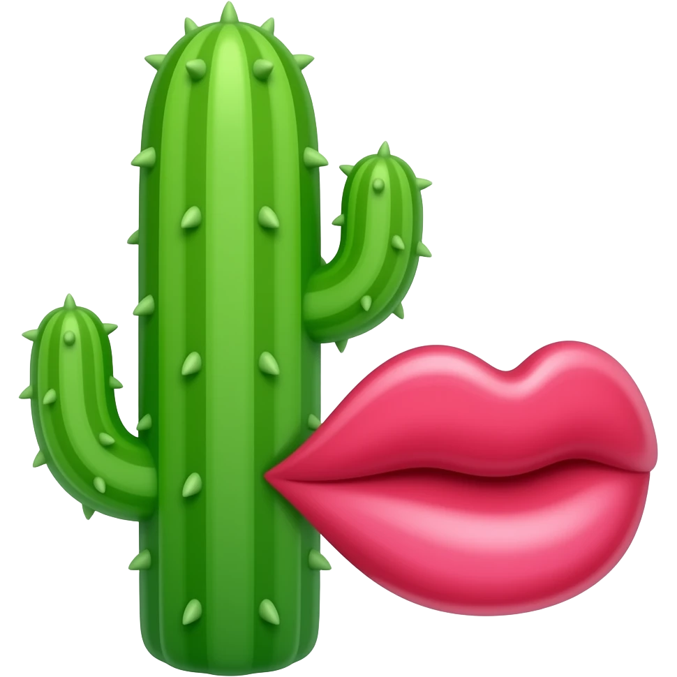 🌵💋 emoji