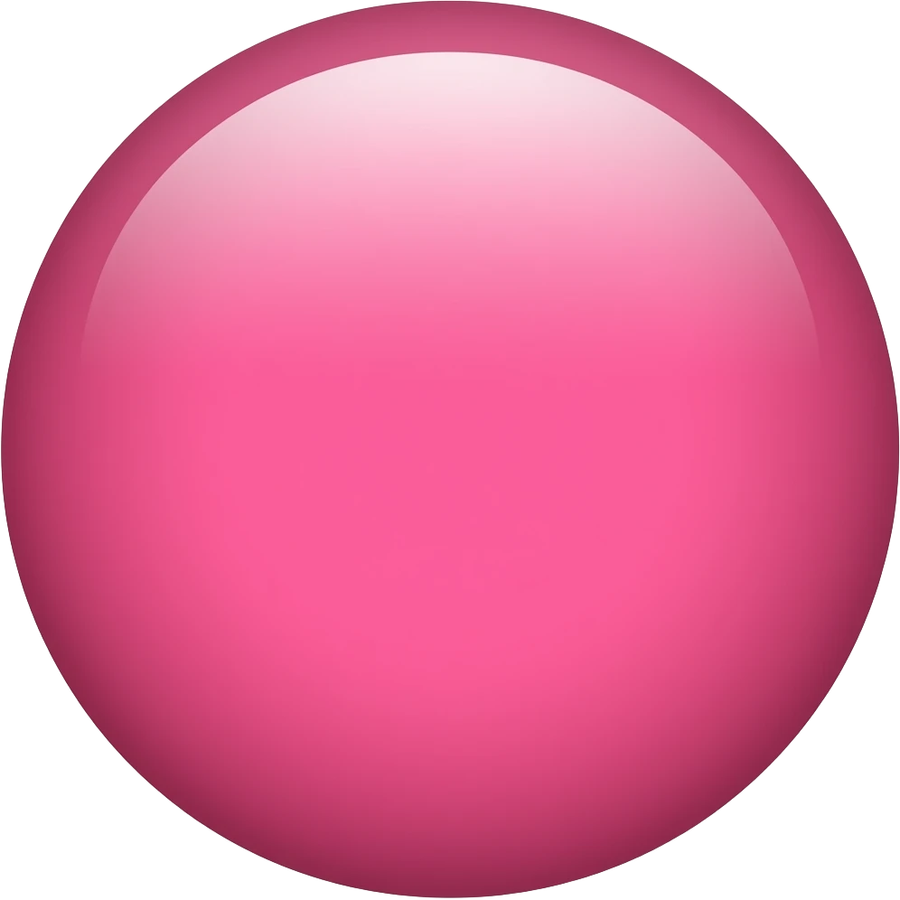Hot pink circle emoji emoji