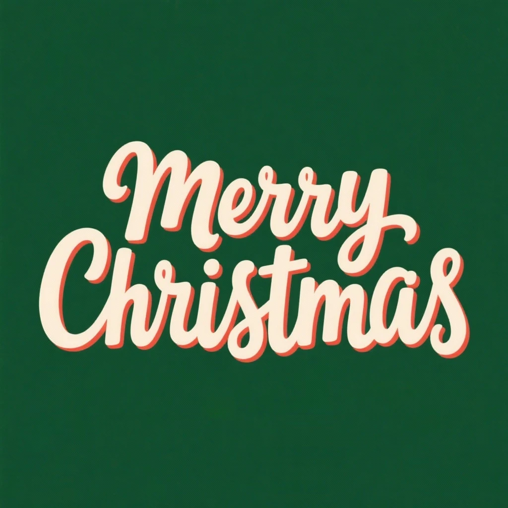 Merry christmas text, remove background emoji