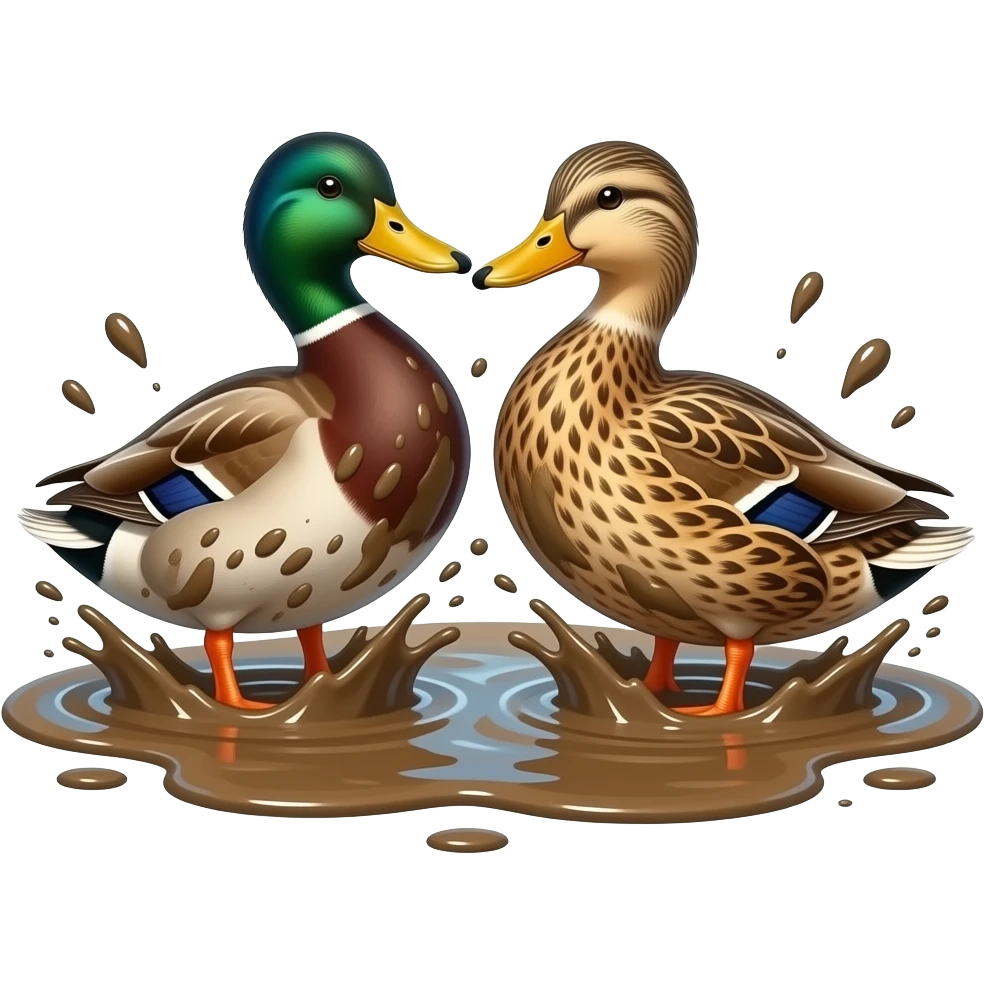 Ducks AKA Mud Puppies : Duck Shenanigans! emoji