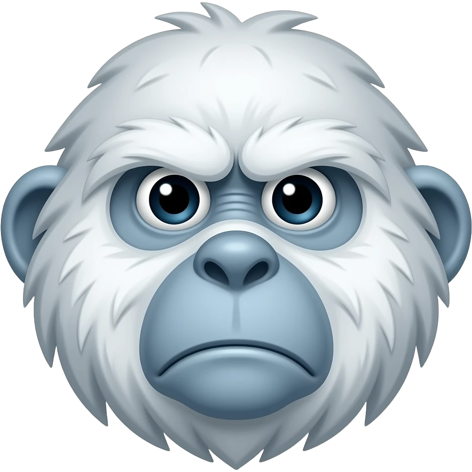 Yeti face emoji