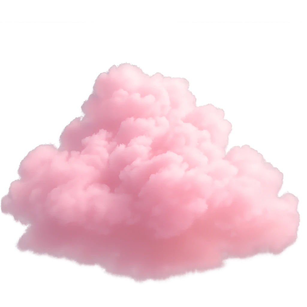 pink cloud emoji