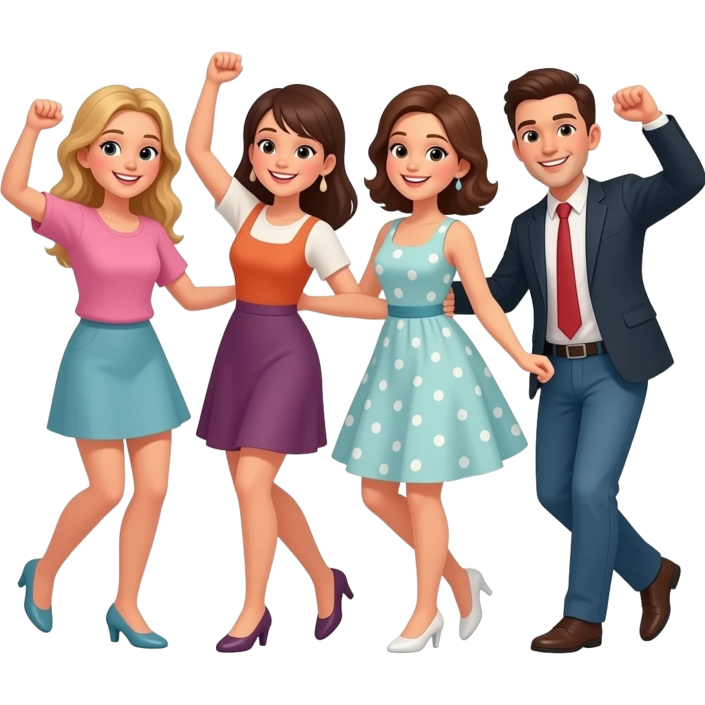 dancing emojis.com emoji