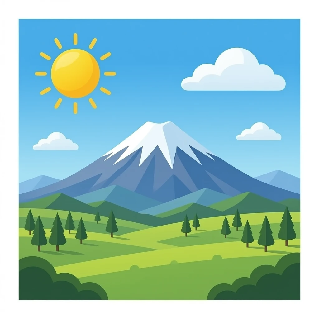 Mount Vesuvius emoji