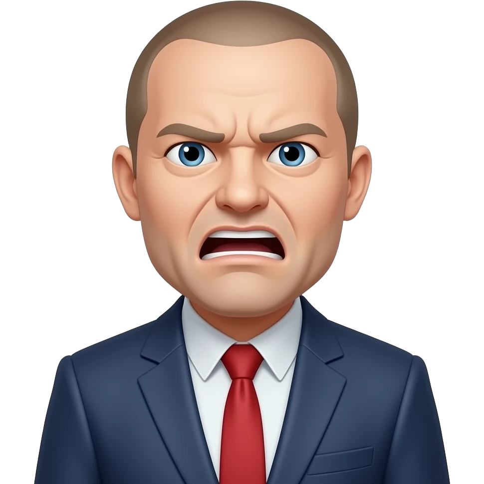 A weird person who is swearing for me emoji