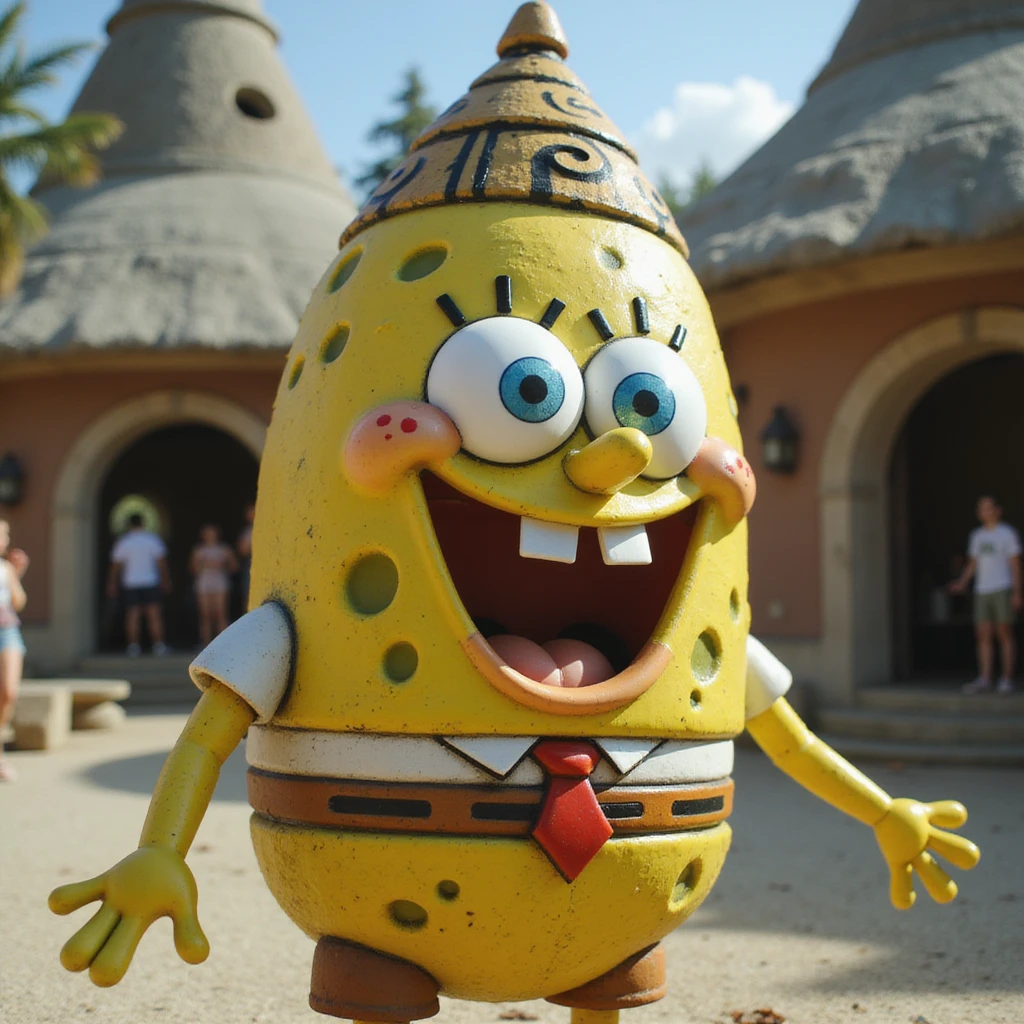 spongebob in mahuka ( walibi rhones alpes ) emoji