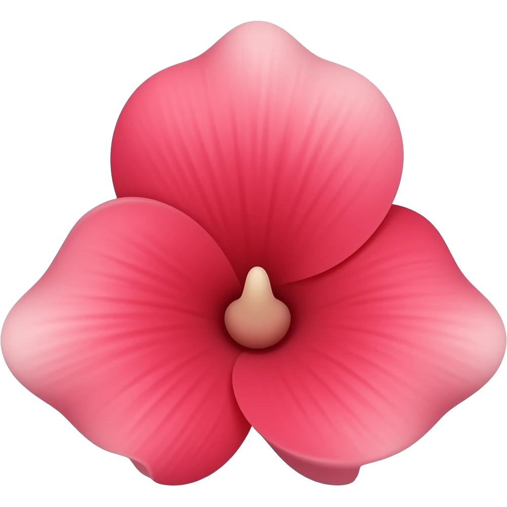 flower that looks like vulva emoji