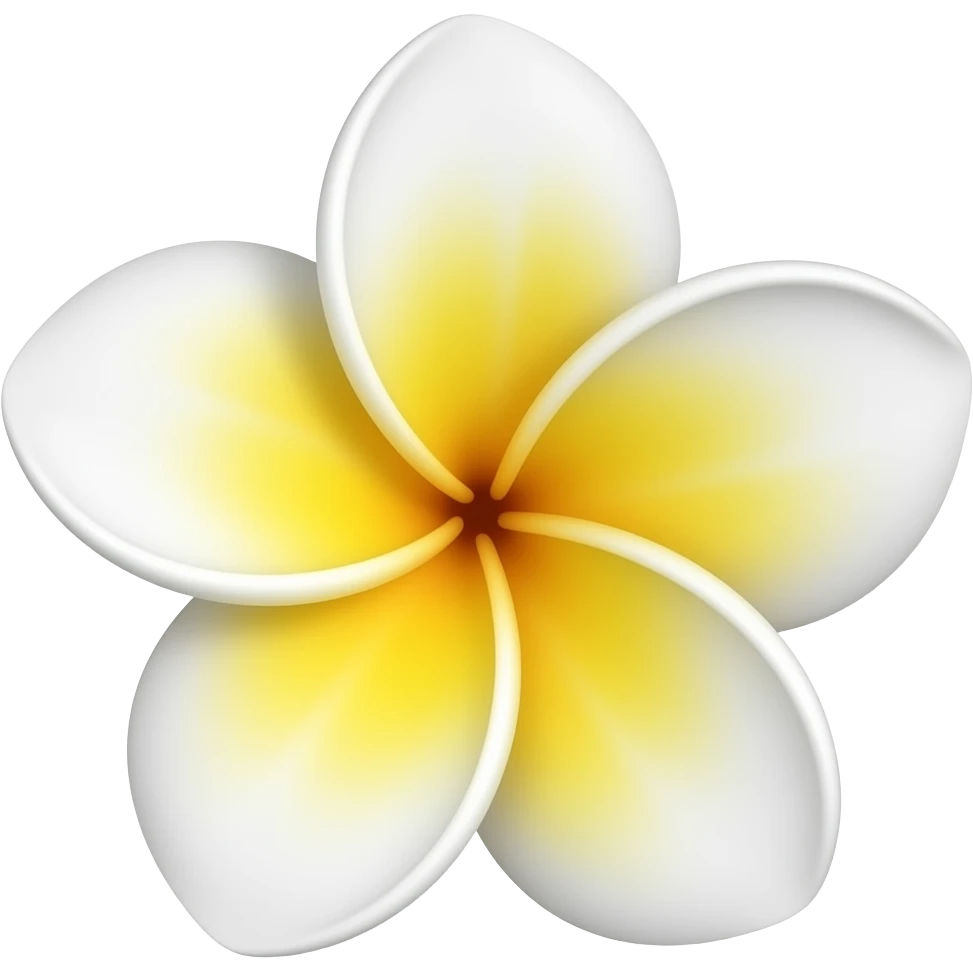 Fraingipani flower emoji emoji