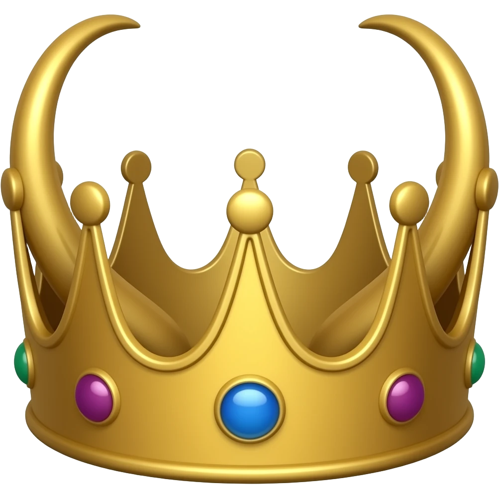 Loki's crown emoji
