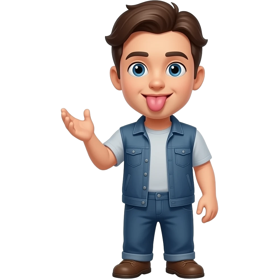 Giving a good blowjob emoji