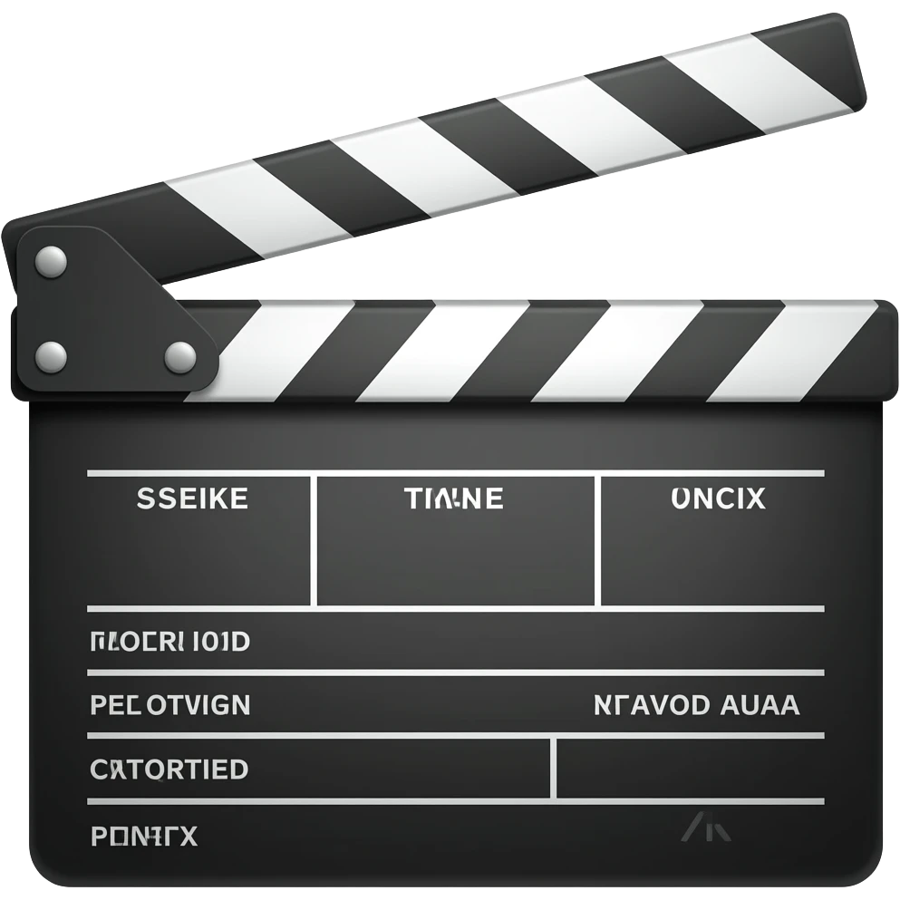 video cine claqueta emoji