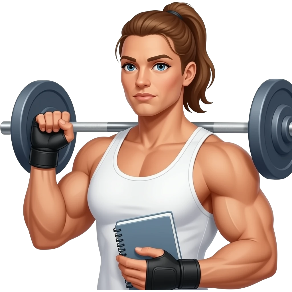 Ginger Mance, The Powerlifting Poet emoji