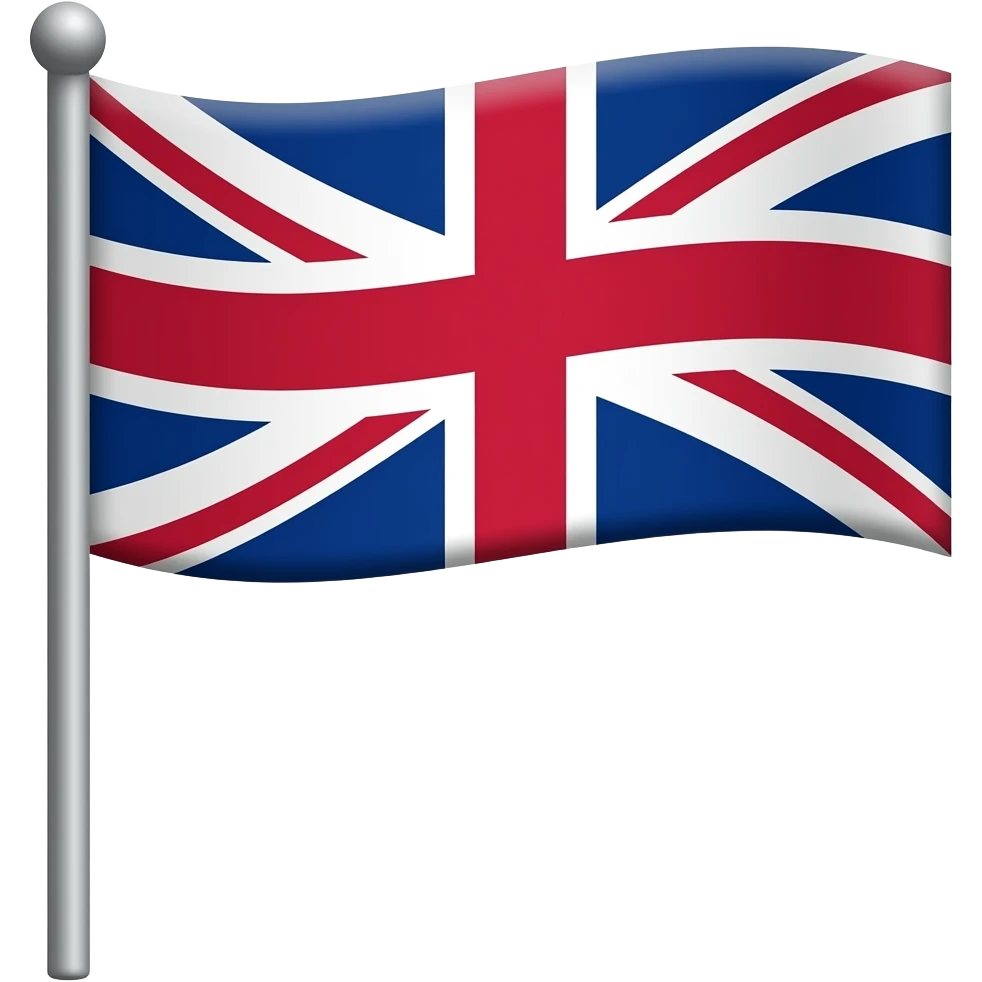 british flag with a rod emoji
