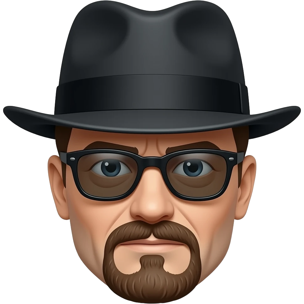 heisenberg hat emoji