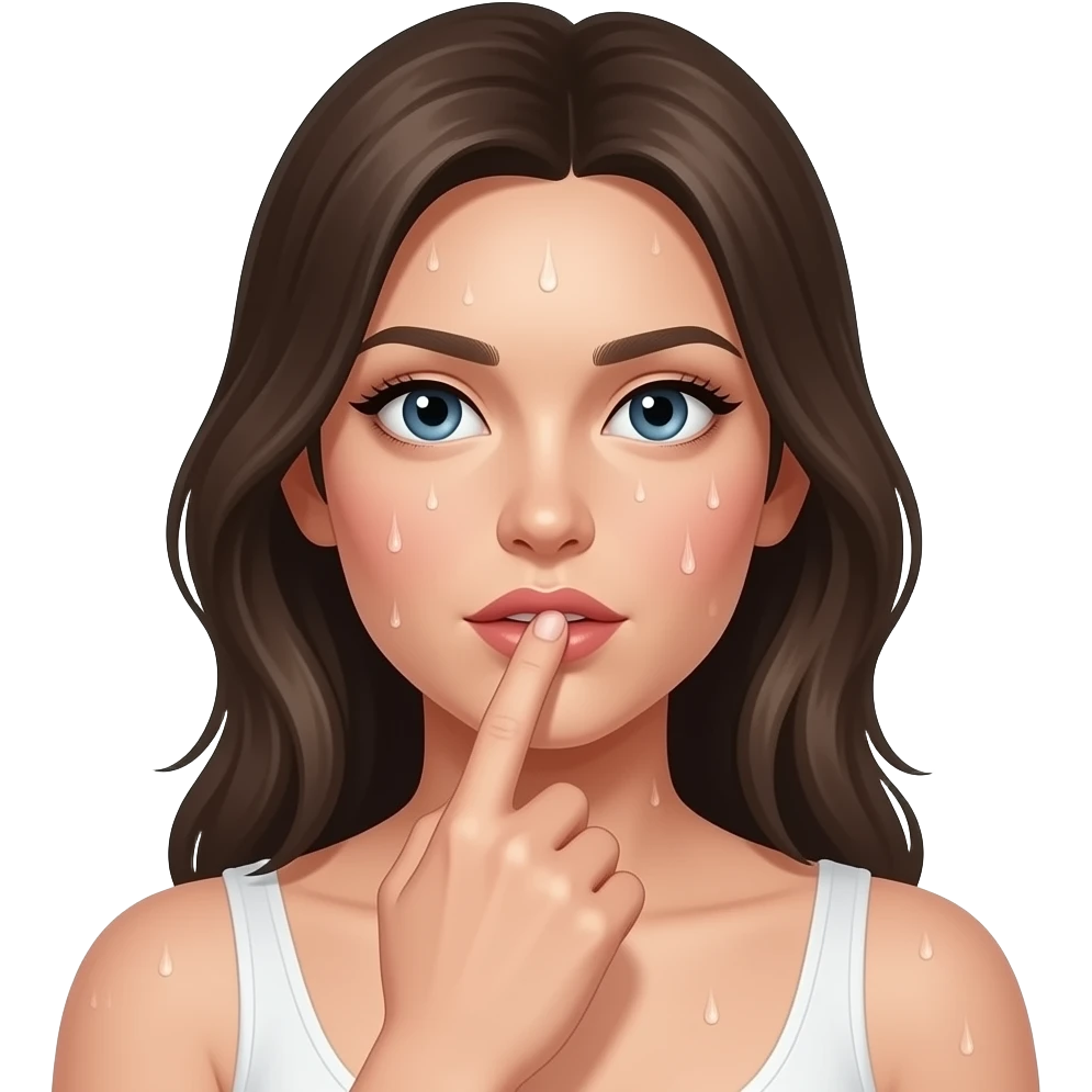 fingering the wet pussy emoji