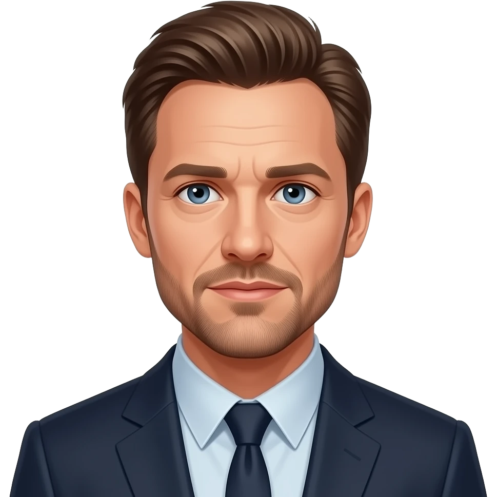 Create an emoji of paul bettany vision emoji