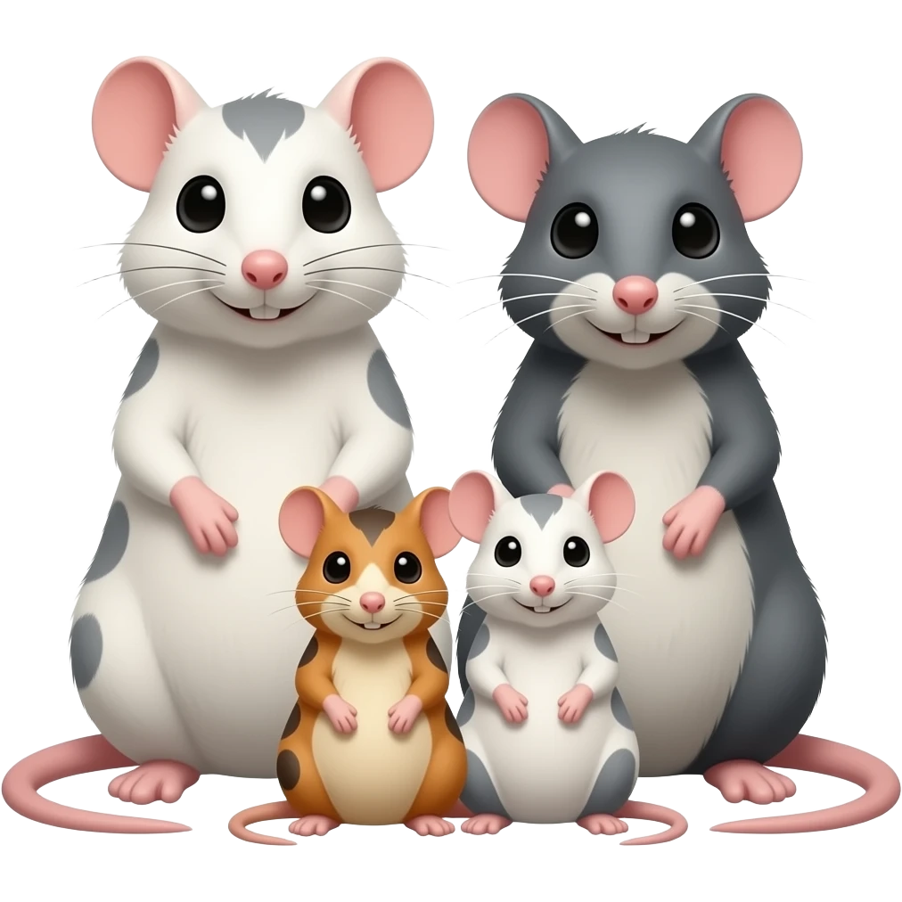FAMILIA DE RATAS emoji