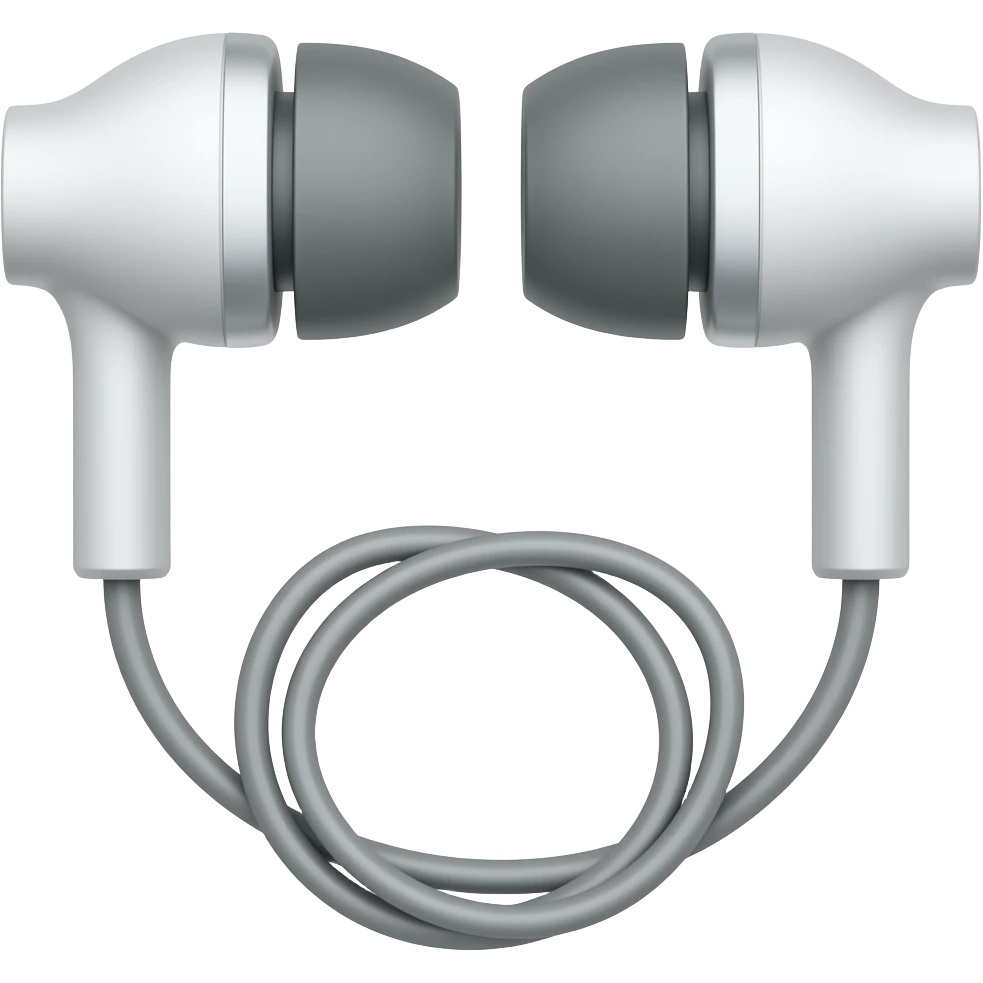 wired earphones emoji